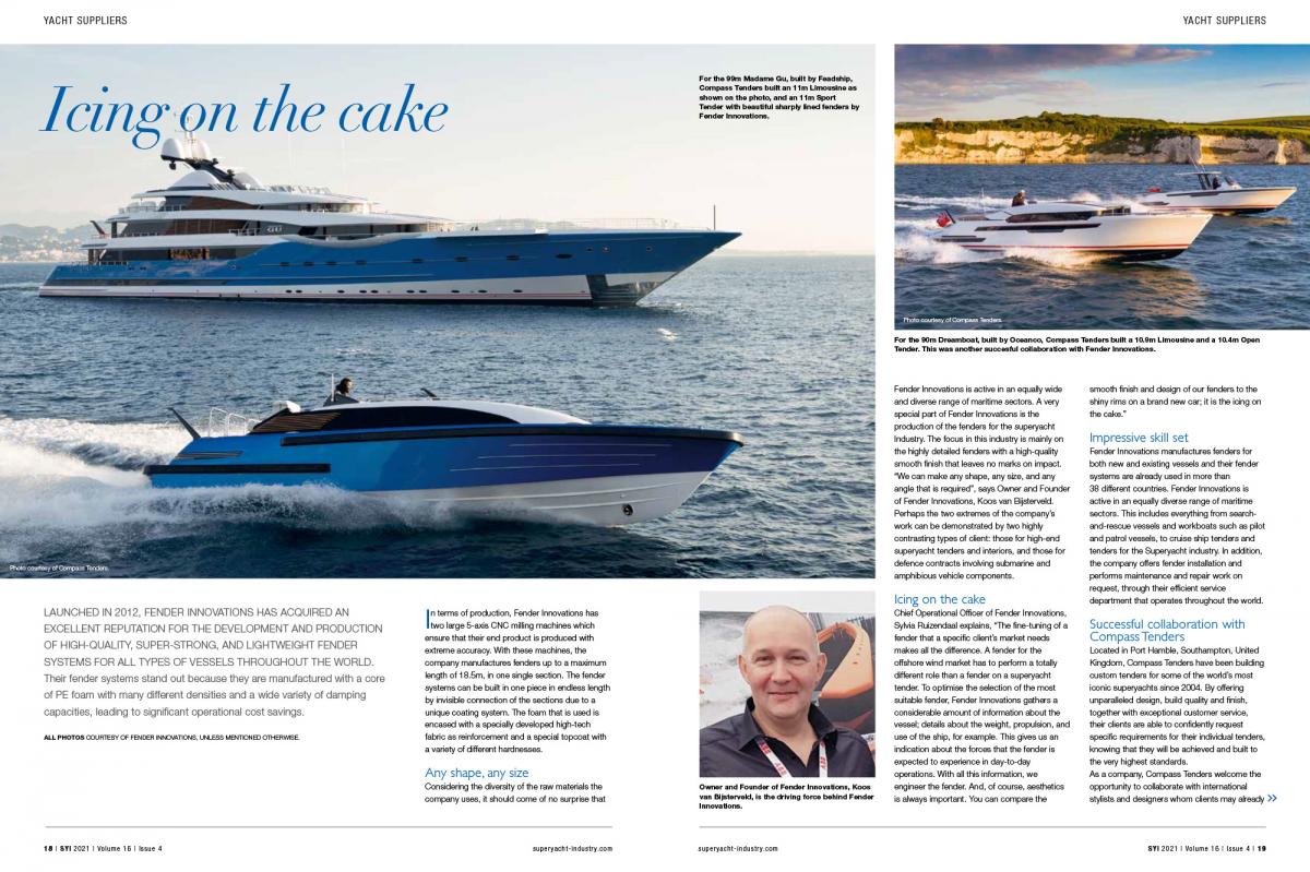 article super yacht industry