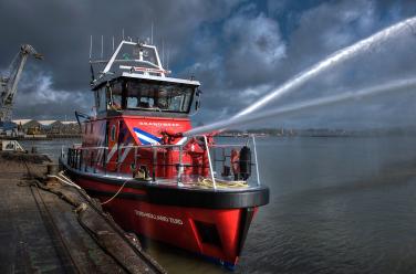 De Haas Maassluis - Feuerwehr-Boot
