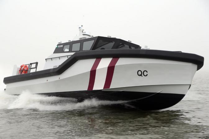 Tailor made fenders for fast rescue vessel PB1500A by  Palfinger Boats